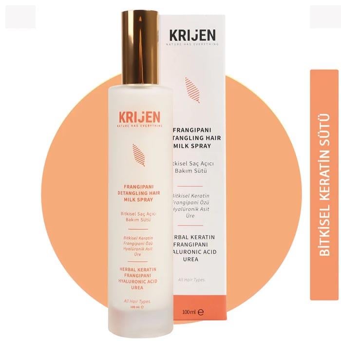 Krijen Bitkisel Saç Açıcı Bakım Sütü Frangipani 100ml