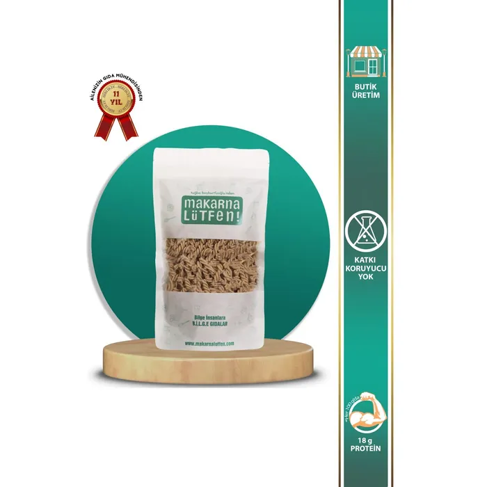 Makarna Lütfen Organik Sütlü ve Yumurtalı Makarna 250g