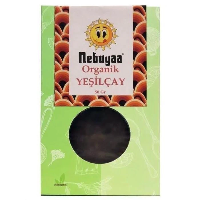 Nebuya Organik Yeşil Çay 50g