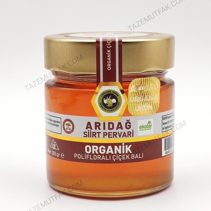 Arıdağ Siirt Pervari Organik Çiçek Balı 280g