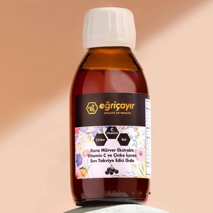 Eğriçayır Kara Mürver Ekstraktı 120ml