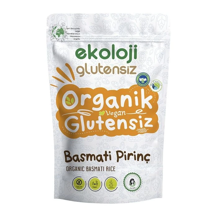 Ekoloji Market Organik Basmati Pirinç 500g