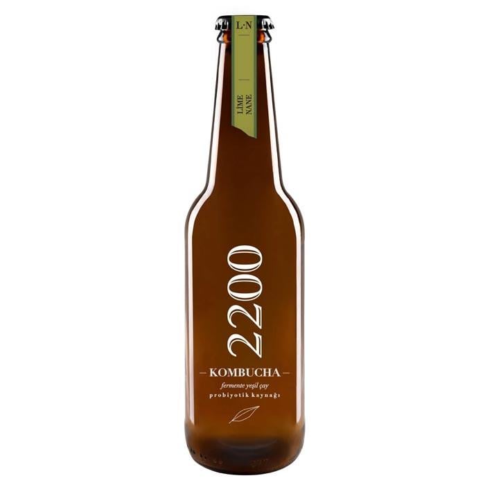 2200 Kombucha Lime Nane 330ml