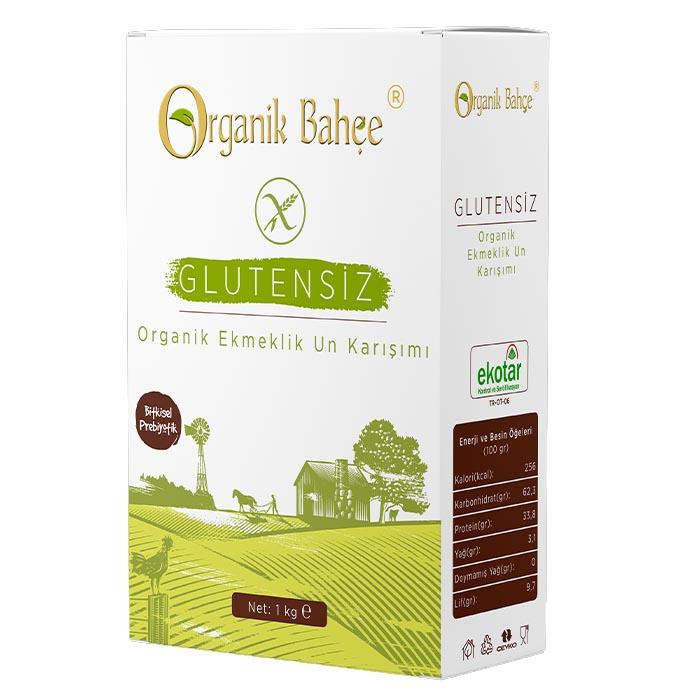 Organik Bahçe Organik Glutensiz Ekmeklik Un Karışımı 1 kg