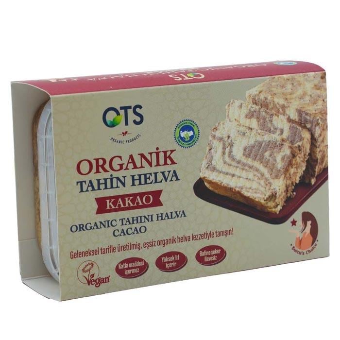 Ots Organik Tahin Helva Kakaolu 200g