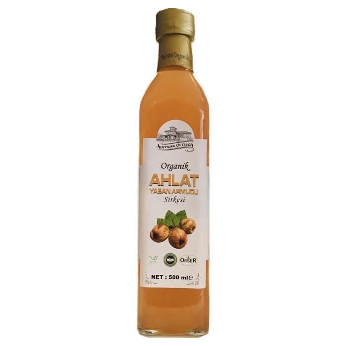 Bayrak Çiftliği Organik Ahlat (Yaban Armudu) Sirkesi 500ml