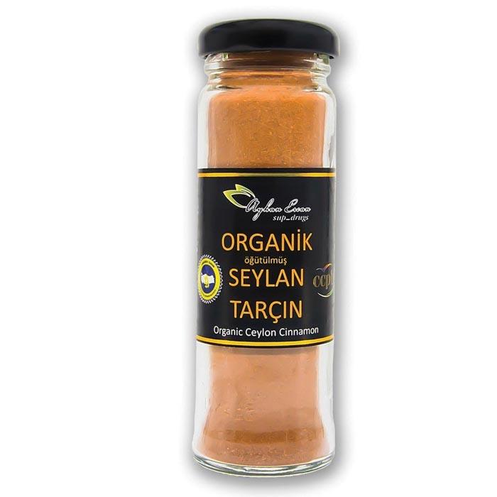 Ayhan Ercan Organik Seylan Toz Tarçın 40g