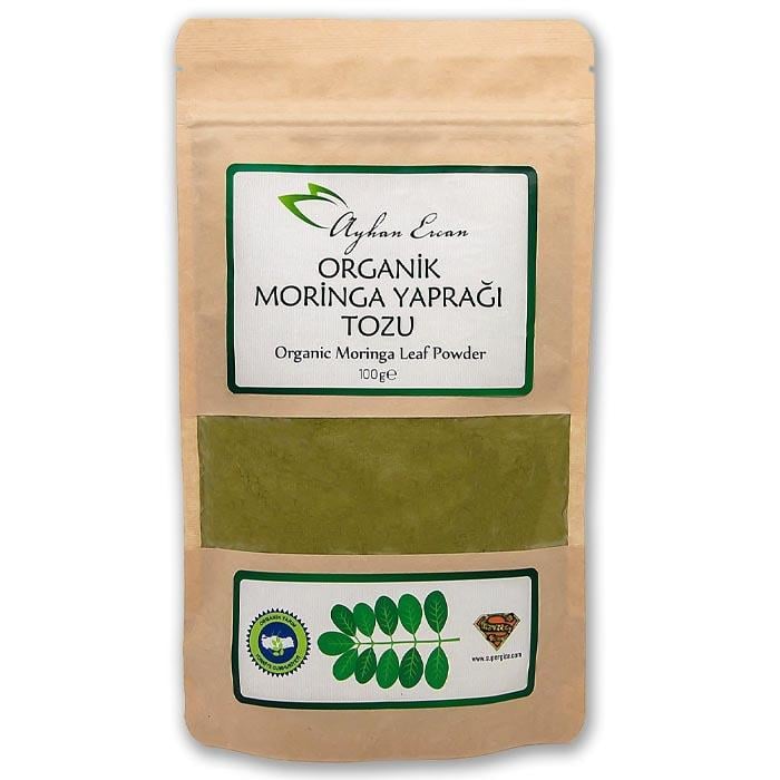 Ayhan Ercan Organik Moringa Yaprağı Tozu 100g