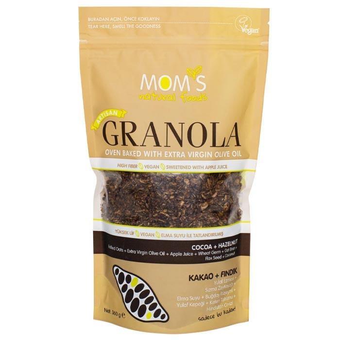 Moms Granola Kakao - Fındık 360g