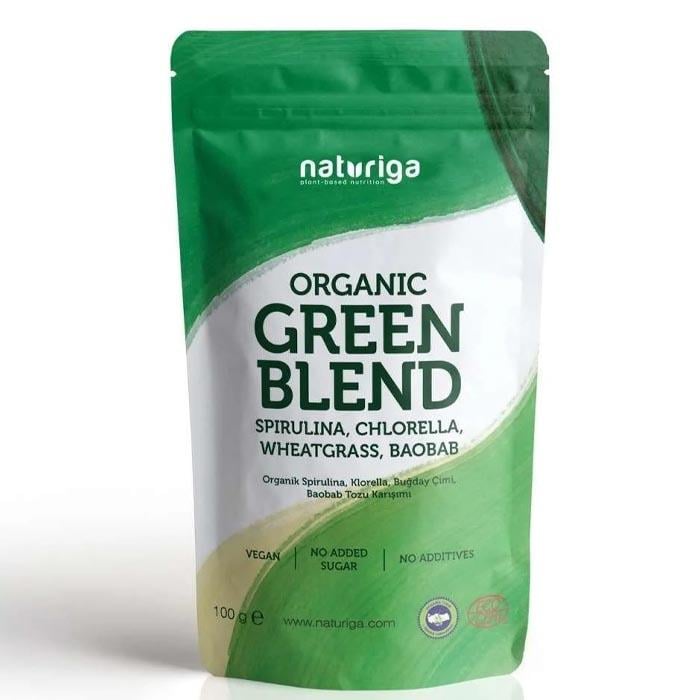 Naturiga Organik Green Blend- Yeşil Karışım 100g