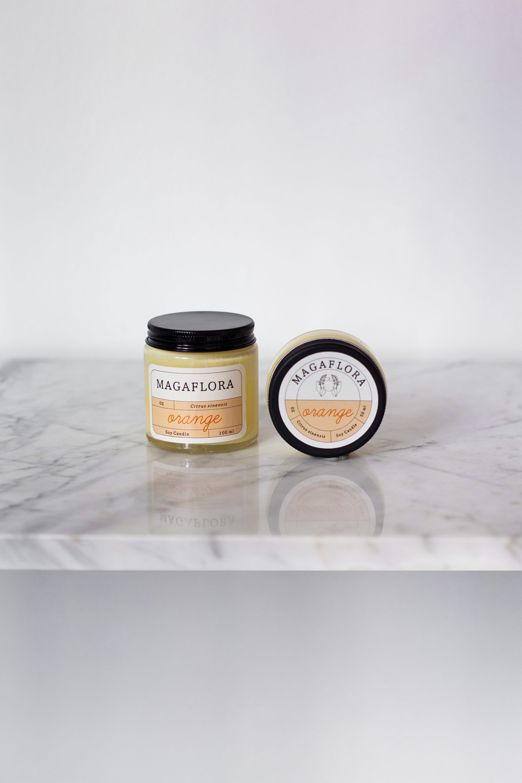 Magaflora Soya Wax Mum - Cinnamon Orange 100ml