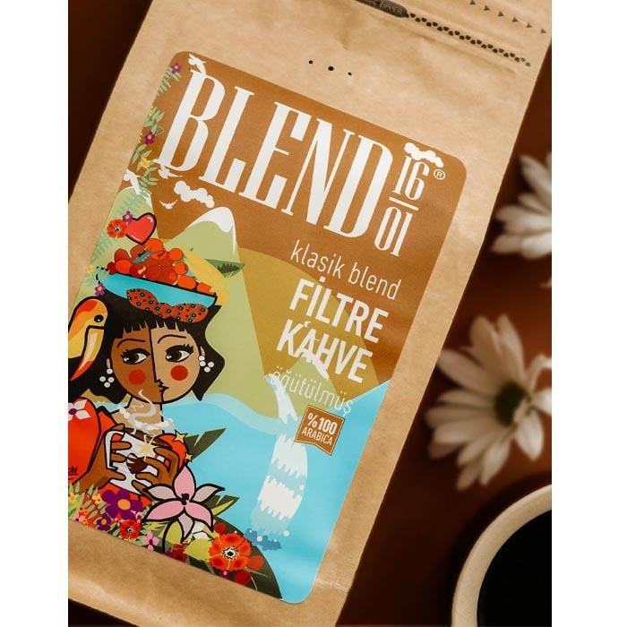 Blend 1601 Klasik Blend Filtre Kahve 500g Öğütülmüş