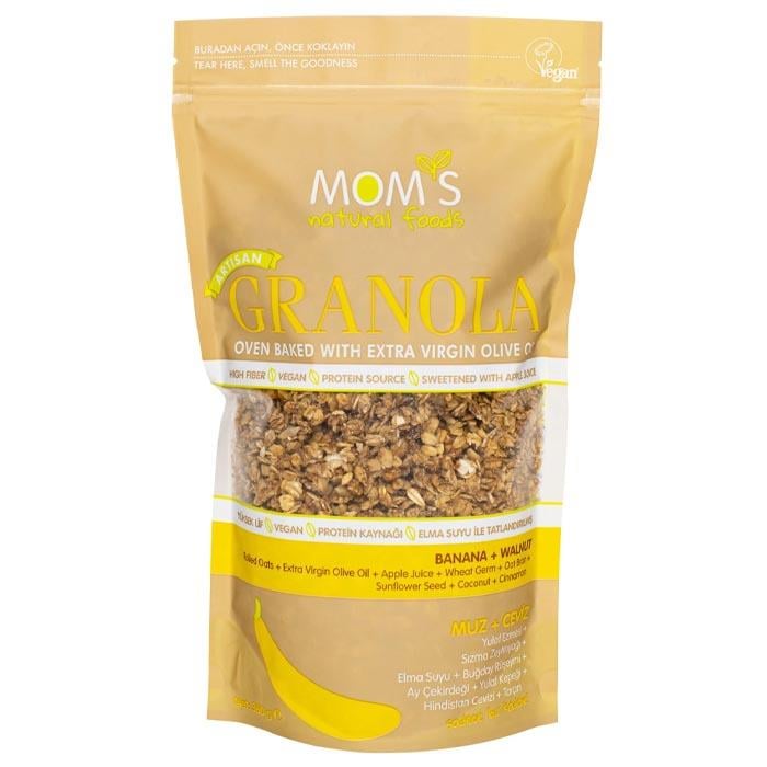 Moms Granola Muz - Ceviz 360g