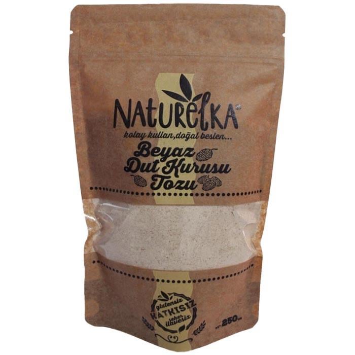 Naturelka Beyaz Dut Kurusu Tozu 250g