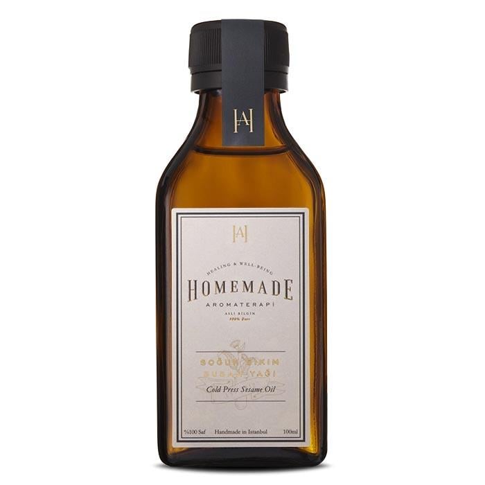Homemade Susam Yağı Soğuk Sıkım 100ml