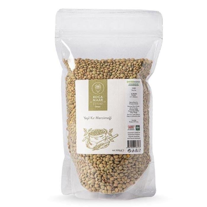 Kocamaar Yeşil Kır Mercimeği 500g
