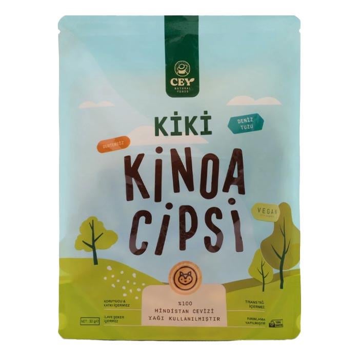Cey Natural Kiki Kinoa Cipsi Deniz Tuzu 30g