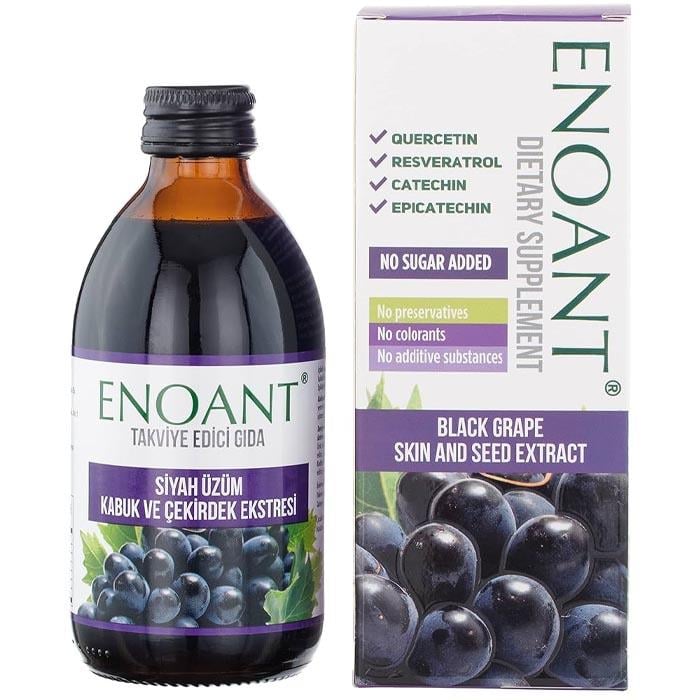 Resetin (Enoant) Siyah Üzüm Kabuk ve Çekirdek Ekstraktı 250ml