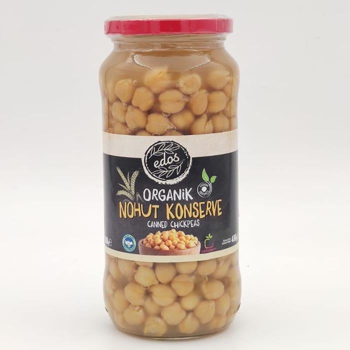 Edos Organik Nohut Konserve 580g