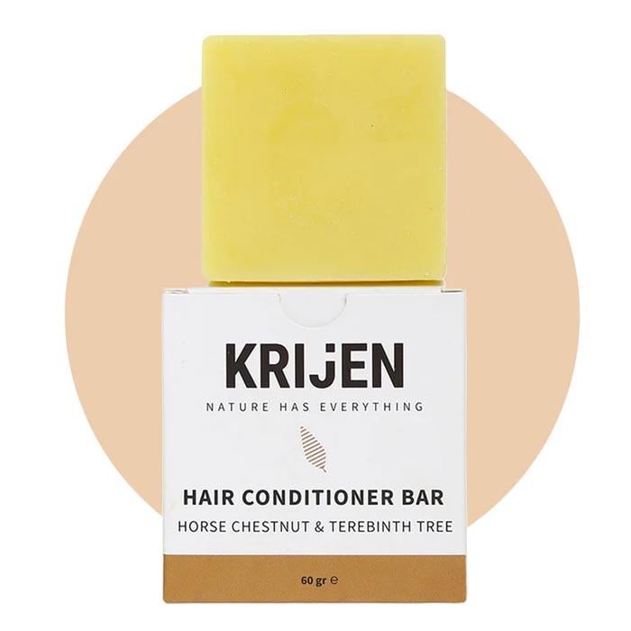 Krijen Katı Saç Kremi At Kestanesi & Bıttım 60g