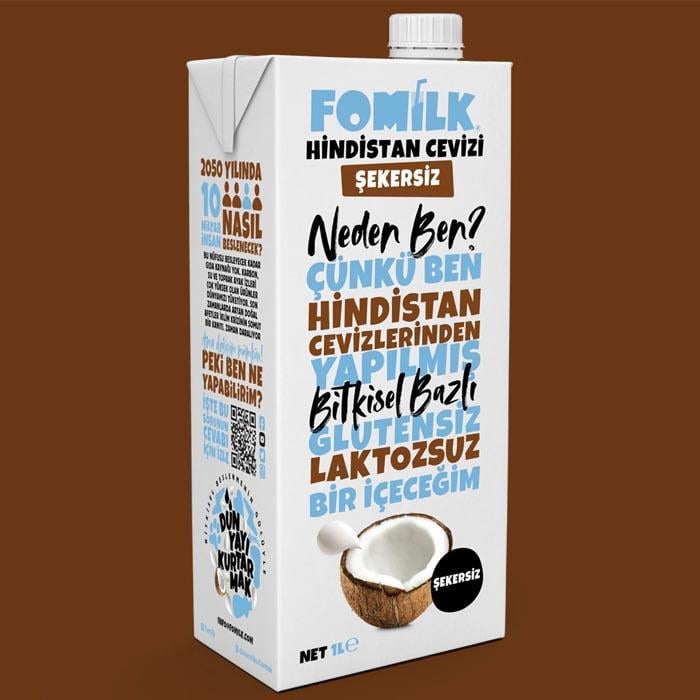 Fomilk Hindistan Cevizi İçeceği 1 lt