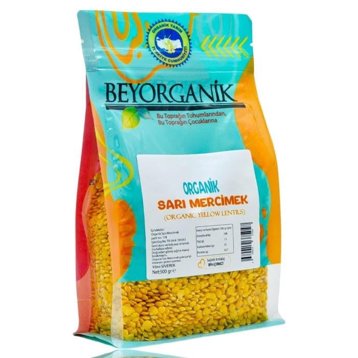 Beyorganik Organik Sarı Mercimek 500g