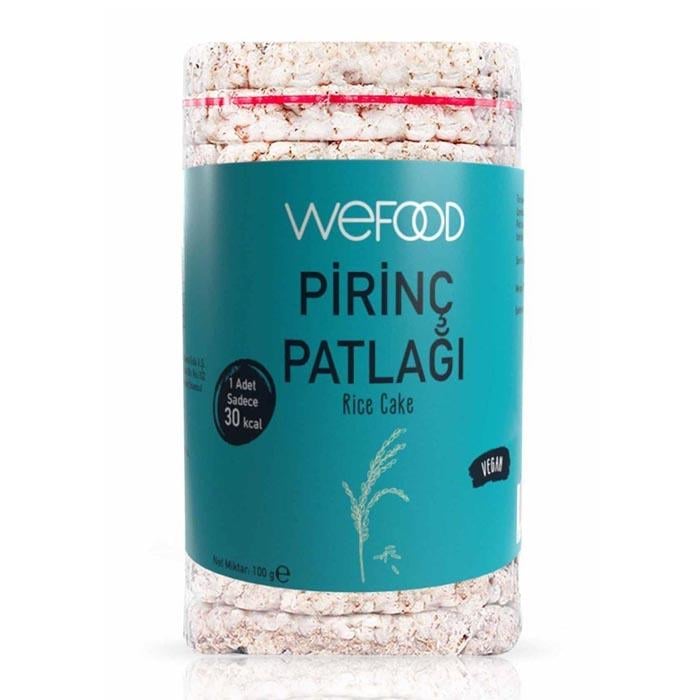 Wefood Glutensiz Pirinç Patlağı 100g