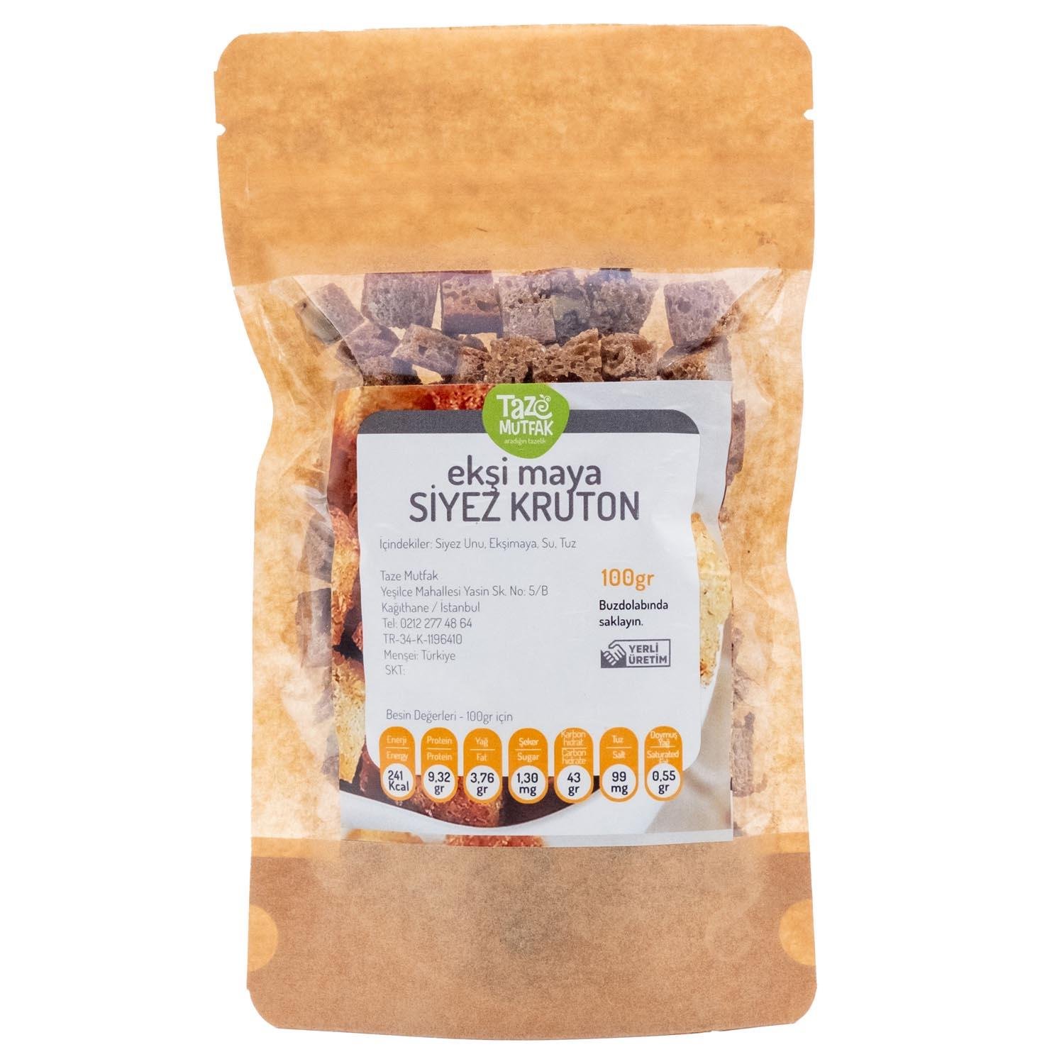 Taze Mutfak Ekşi Mayalı Kruton 100g