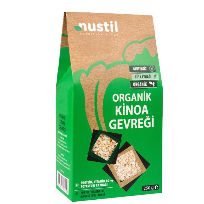 Nustil Organik Glutensiz Kinoa Gevreği 250g