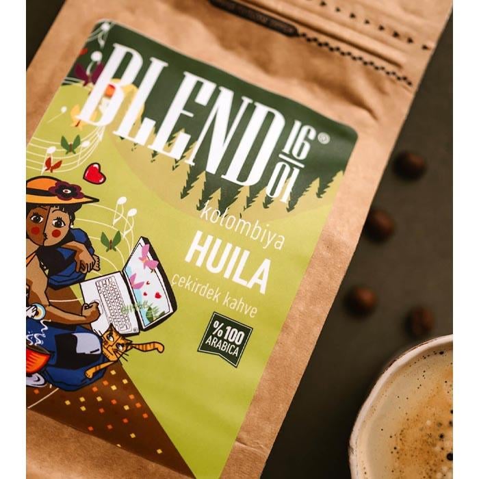 Blend 1601 Kolombiya Huila Çekirdek Kahve 250g