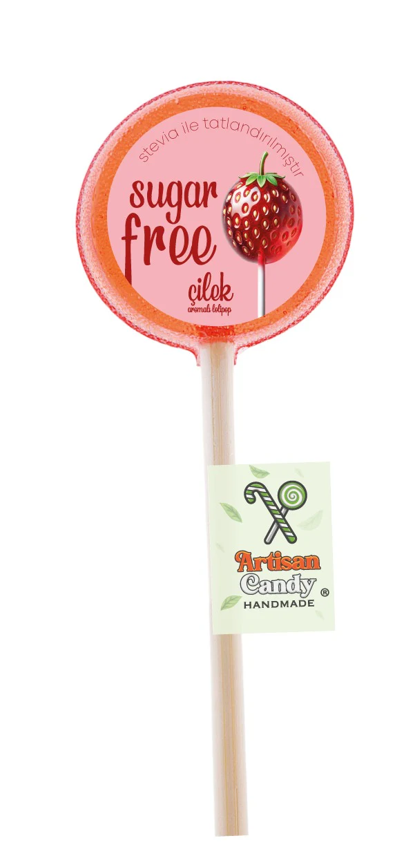 Artisan Candy Lolipop Çilek