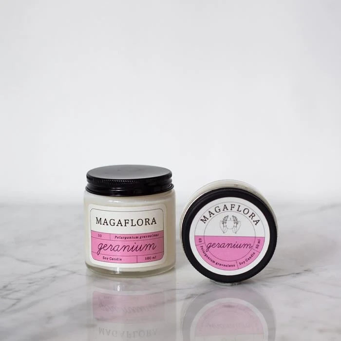 Magaflora Soya Wax Mum - Geranium 50ml