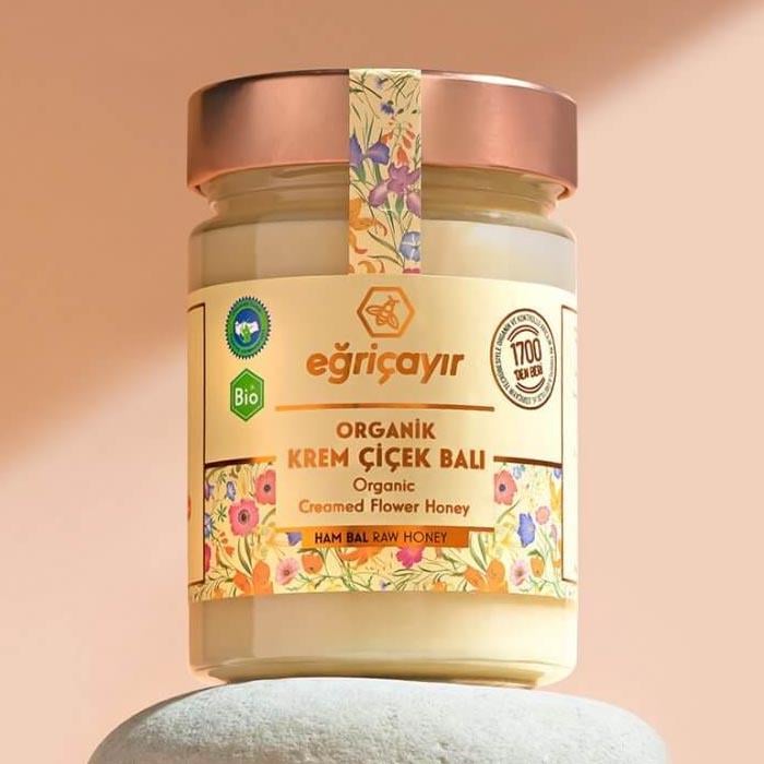 Eğriçayır Organik Krem Bal 450g