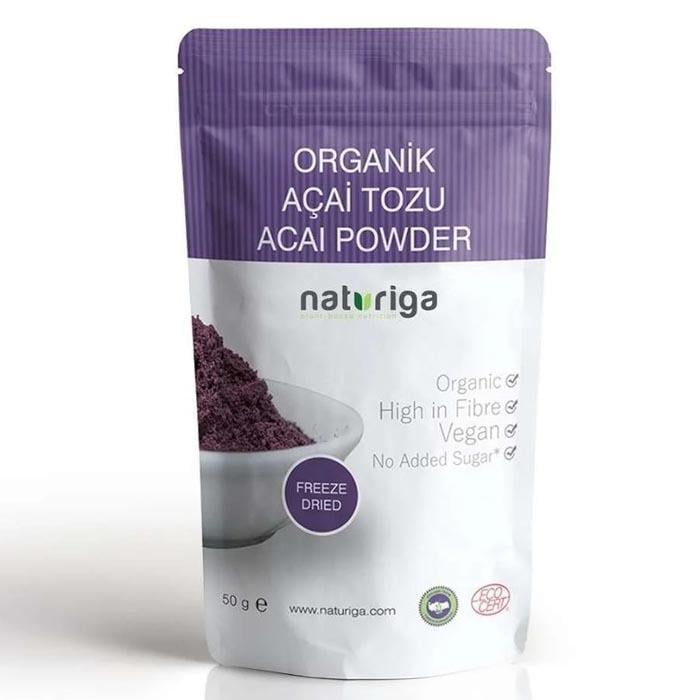 Naturiga Organik Açai Tozu 50g