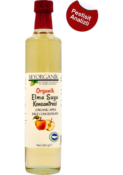 Beyorganik Organik Elma Suyu Konsantresi 685g