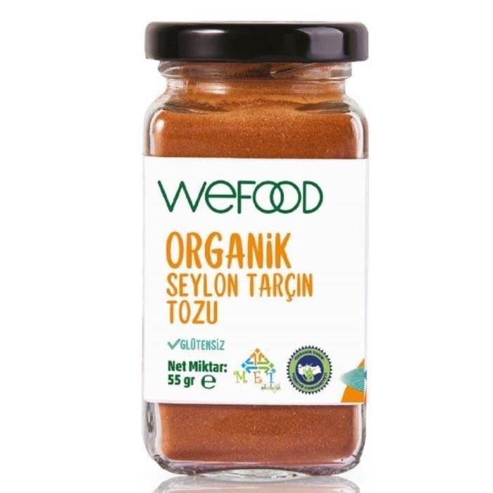 Wefood Organik Seylon Tarçın Toz 55g