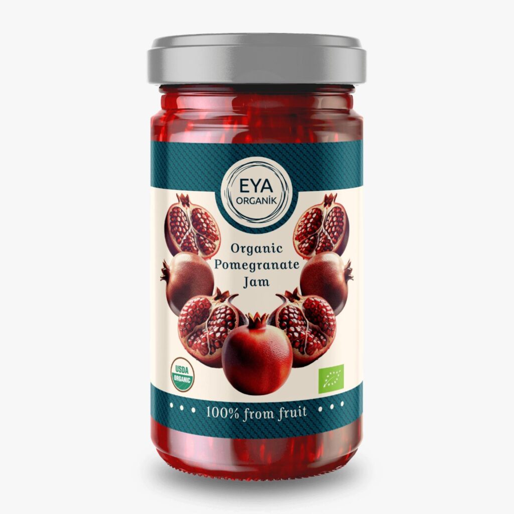 Eya Organik Nar Reçeli 280g