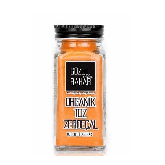Güzel Gıda Organik Zerdeçal Toz 50g