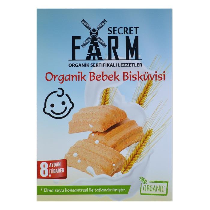 Secret Farm Organik Bebek Biskuvisi 150g