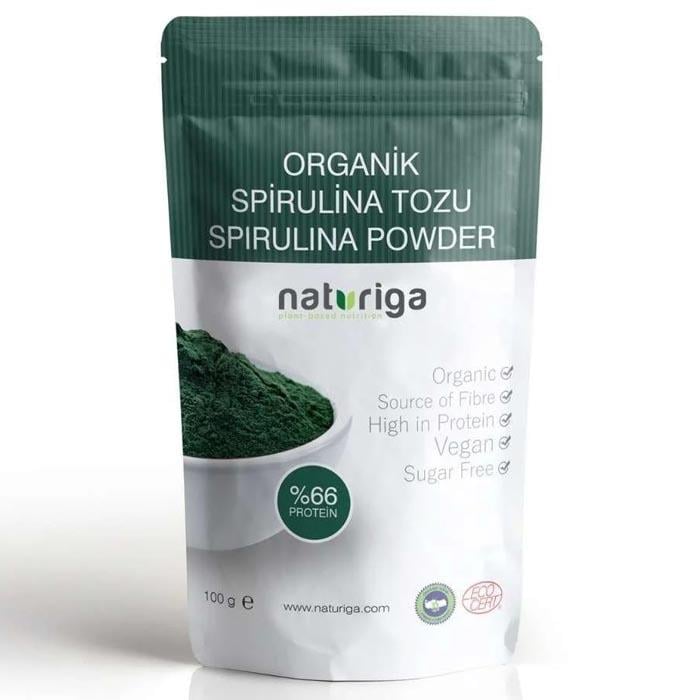 Naturiga Organik Spirulina Tozu 100g