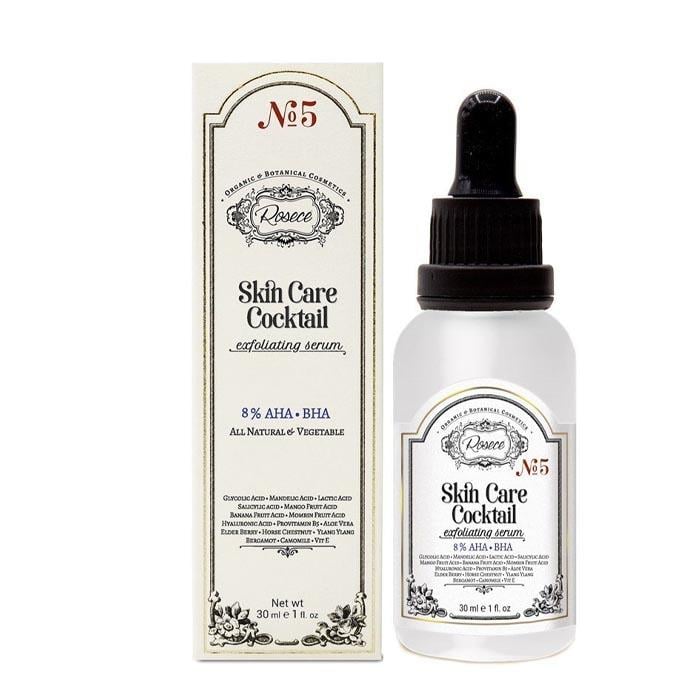 Rosece Cilt Bakım Kokteyli-Eksfolyan Serum 30ml