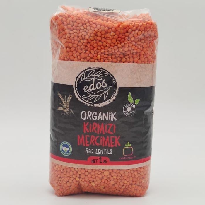 Edos Organik Kırmızı Mercimek 1 kg