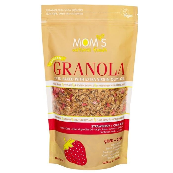 Moms Granola Çilek Chia 360g