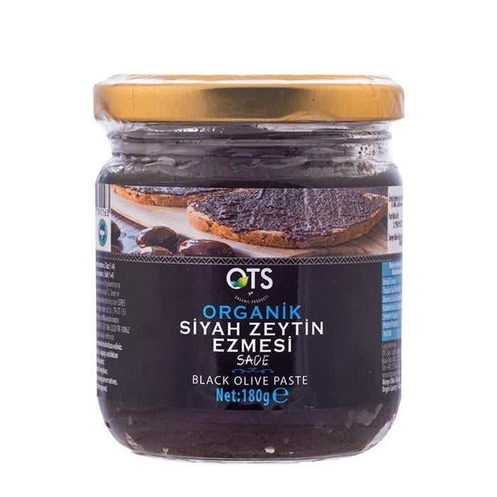Ots Organik Siyah Zeytin Ezmesi 180g