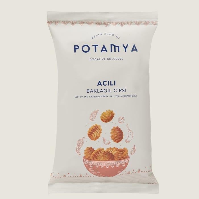 Potamya Acılı Baklagil Cipsi 50g