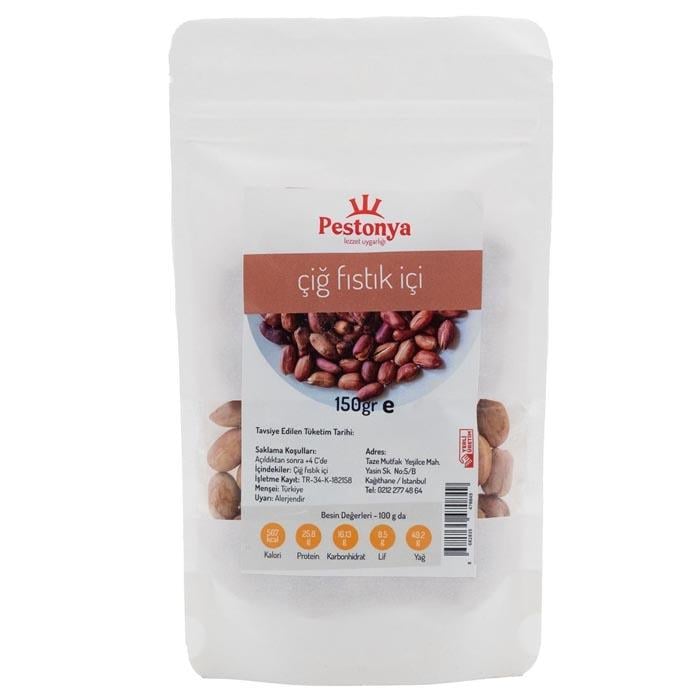 Pestonya Çiğ Yer Fıstığı İçi 150g