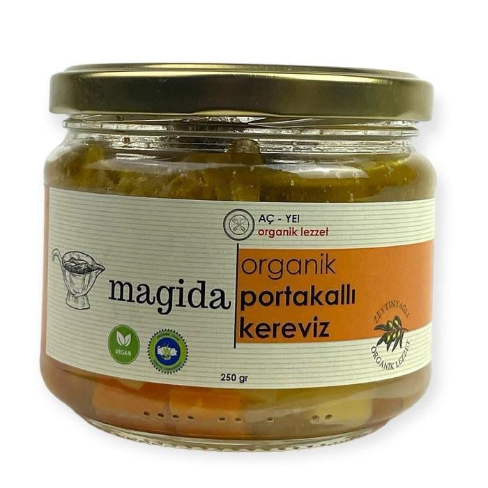 Magida Organik Portakallı Kereviz - Zeytinyağlı 250g