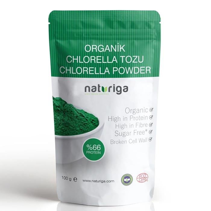 Naturiga Organik Klorella Tozu 100g