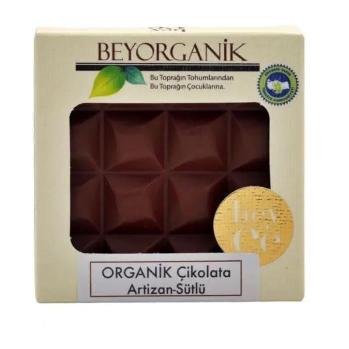 Beyorganik Organik Çikolata - Sütlü 40g