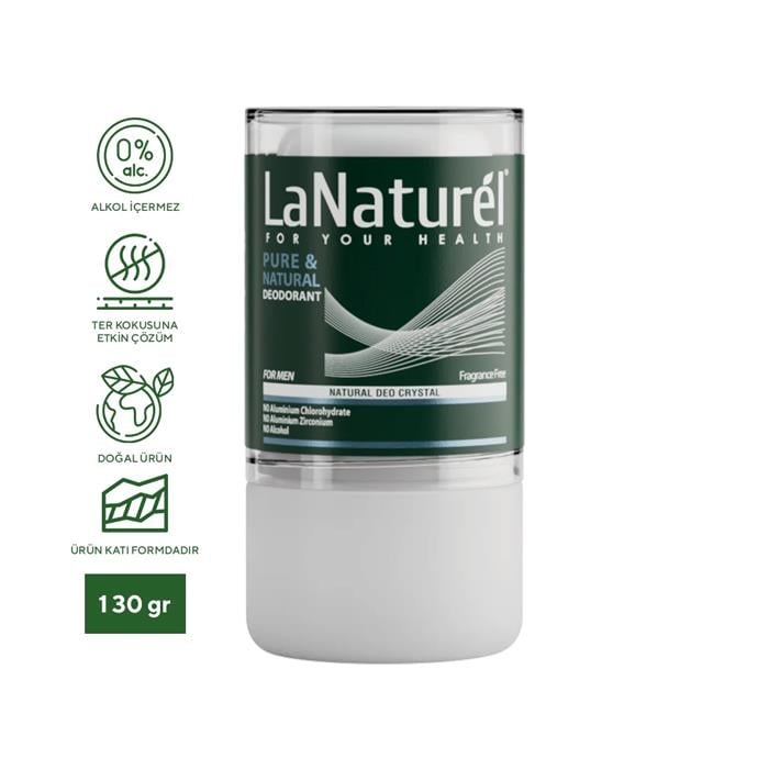 LaNaturel Deo Kristal Kokusuz Erkek Deodorant